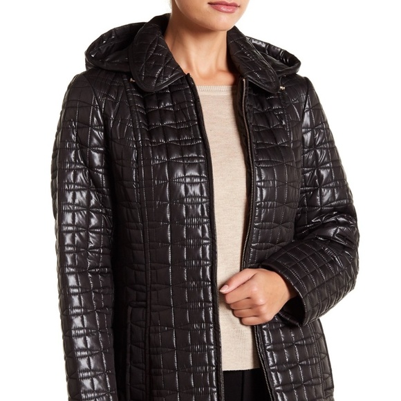 KATE SPADE Black Quilted Jacket 